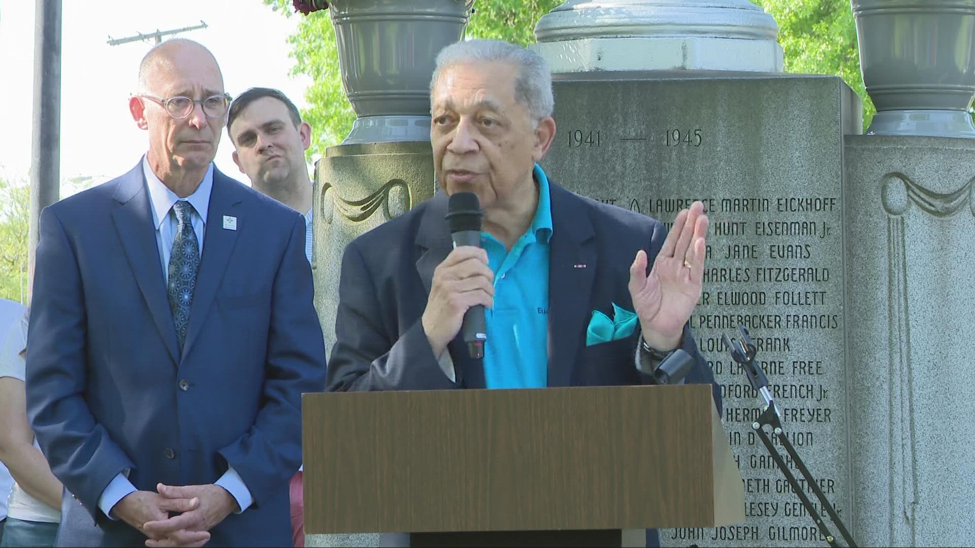 As we mark Memorial Day 2022, the Monday service that happened outside of Shaker Heights City Hall featured 3News’ Leon Bibb as a special guest speaker.