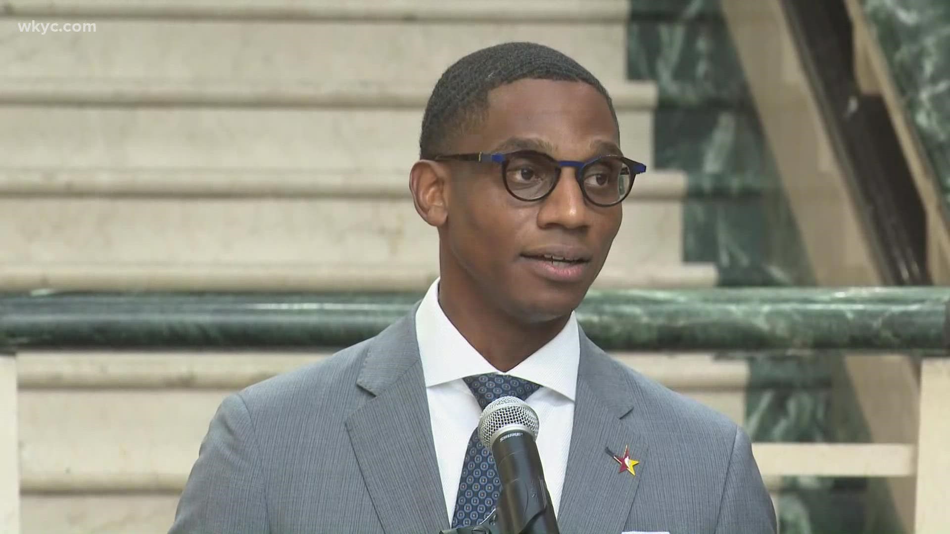 Cleveland Mayor Justin Bibb has outlined the COVID-19 safety precautions being taken as the 2022 NBA All-Star Game arrives in Cleveland.