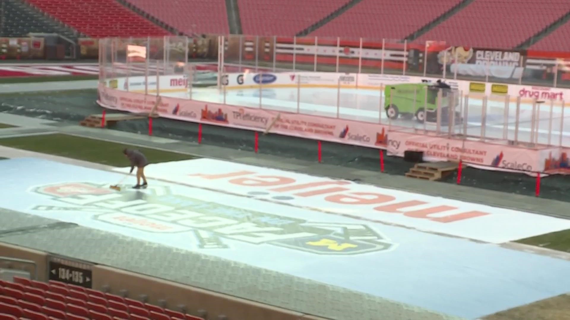 Ohio StateMichigan take feud on ice in Cleveland