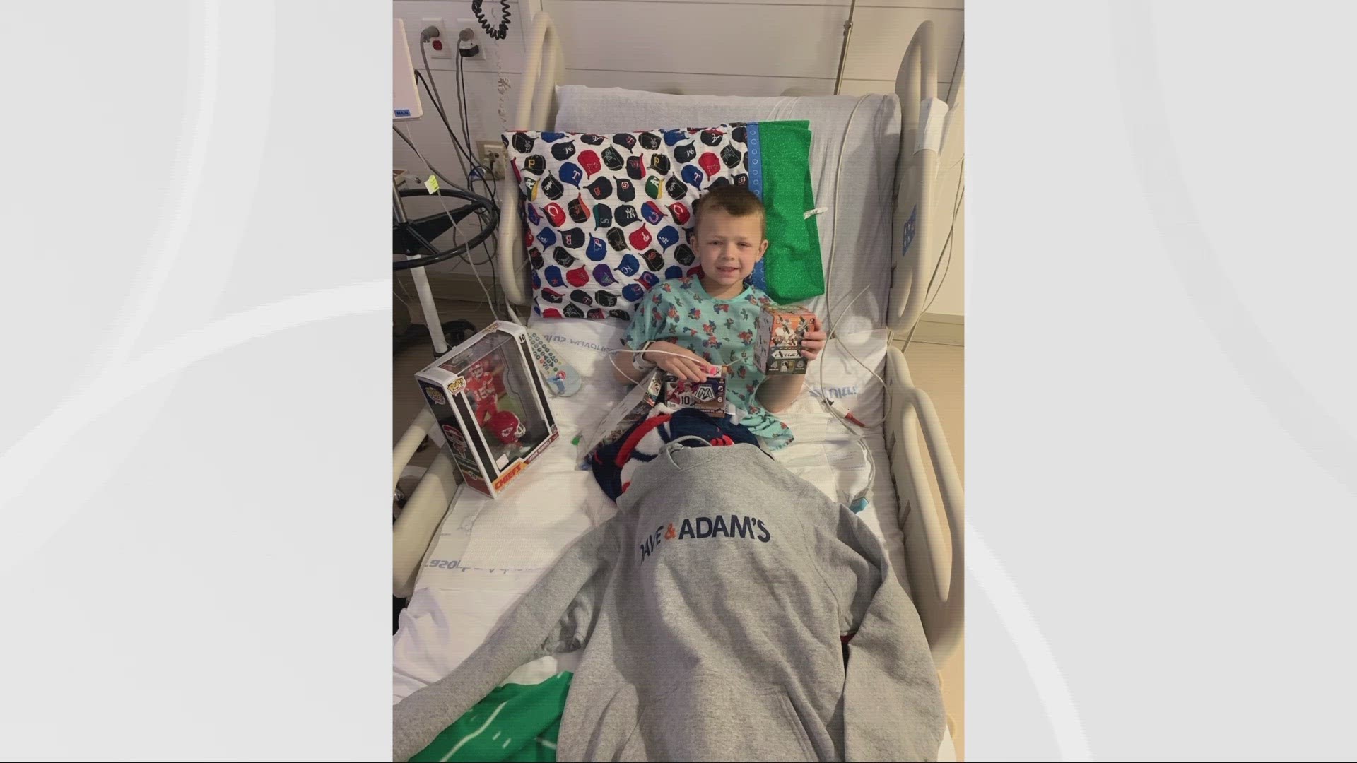 Kids in Rocky River are going above and beyond to help a 7-year-old boy battling cancer. Lindsay Buckingham tells us how the family is doing.