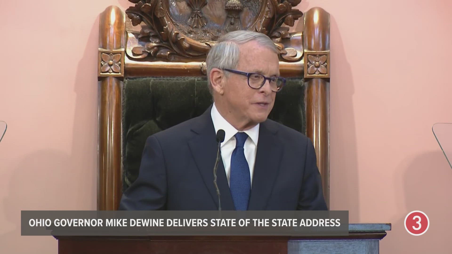 DeWine shouted out some of the state's top accomplishments in response to a recent statement by Pennsylvania Gov. Josh Shapiro.