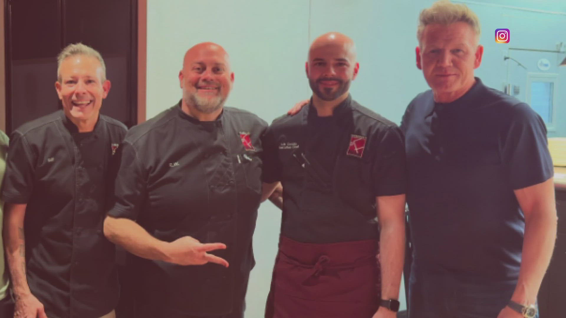 Chef Ramsay’s appearance at Fahrenheit comes amid rumors he’s in the area to film one of his TV shows at Lyla’s Family Restaurant on Bailey Road in Cuyahoga Falls.