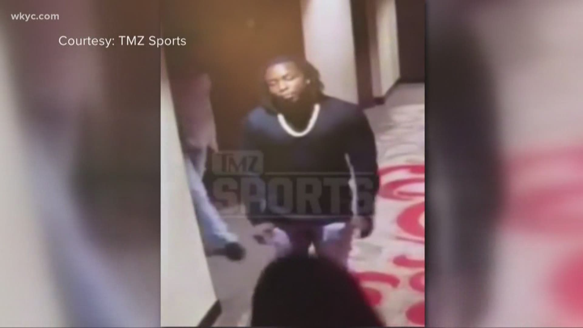 Video shows NFL star Kareem Hunt shoving, kicking woman