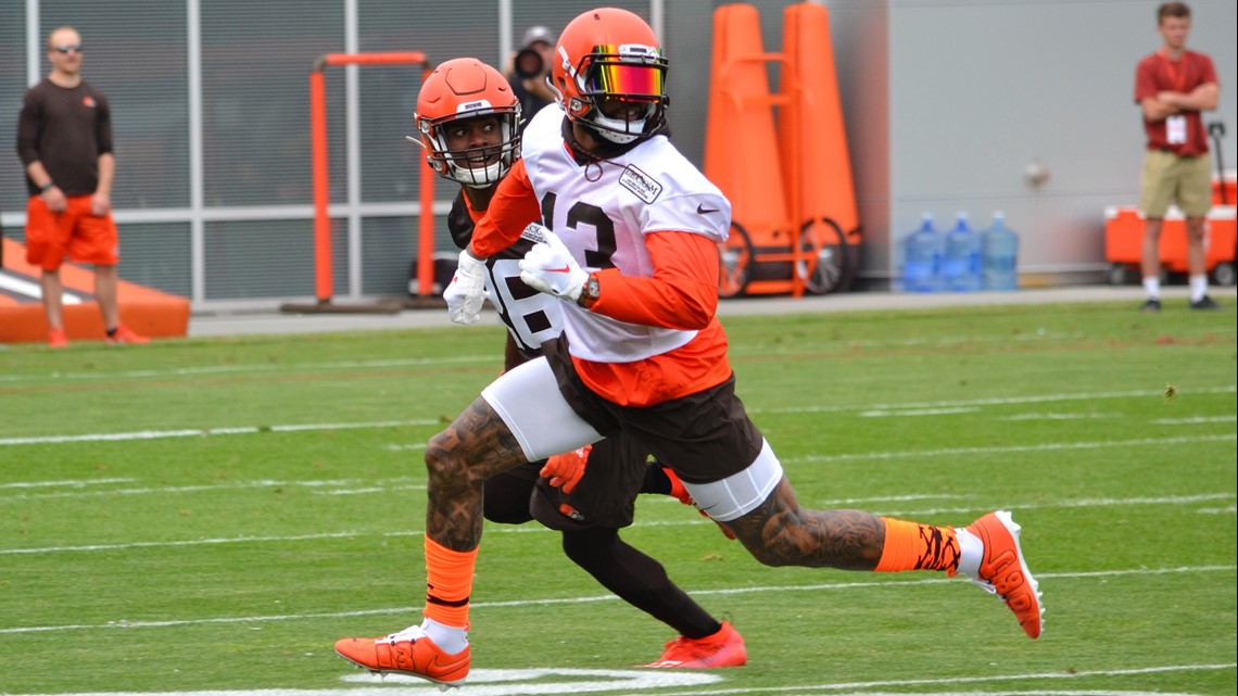 Watch Browns Pro Shop employees make custom Odell Beckham Jr. jerseys for  fans 