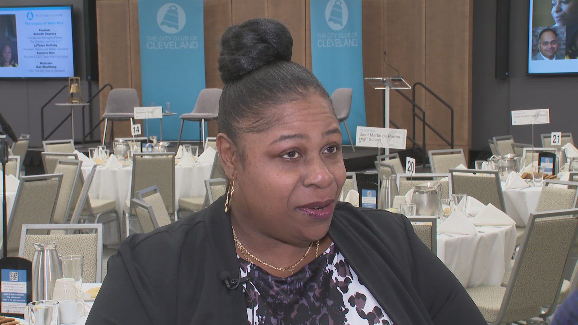 Samaria Rice speaks with 3News' Russ Mitchell on fighting for her son Tamir's legacy, 10 years after his death at the hands of a Cleveland police officer.