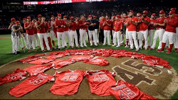 anaheim angels jersey history