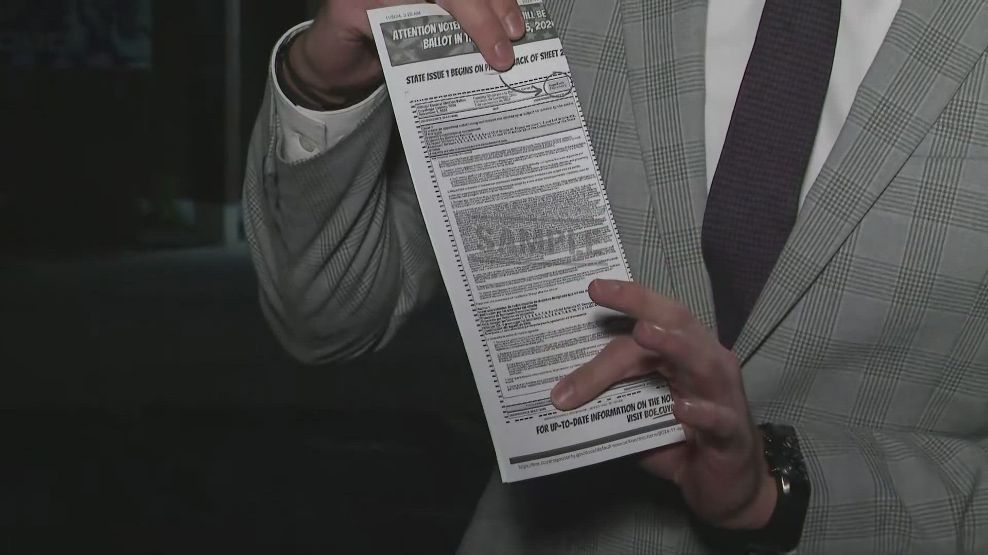 There has been some confusion about Ohio Issue 1. What will it do? 3News' David Greenberg has an explanation of what it all means.