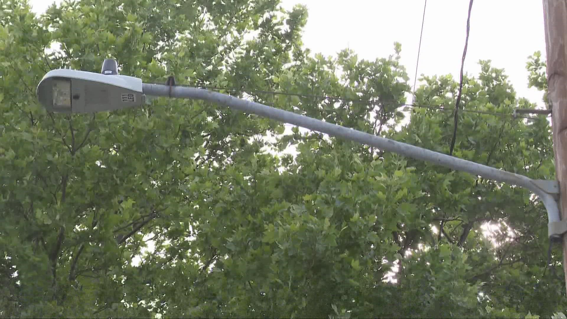 Downed trees from last week's severe storms is causing havoc to some Cleveland residents.