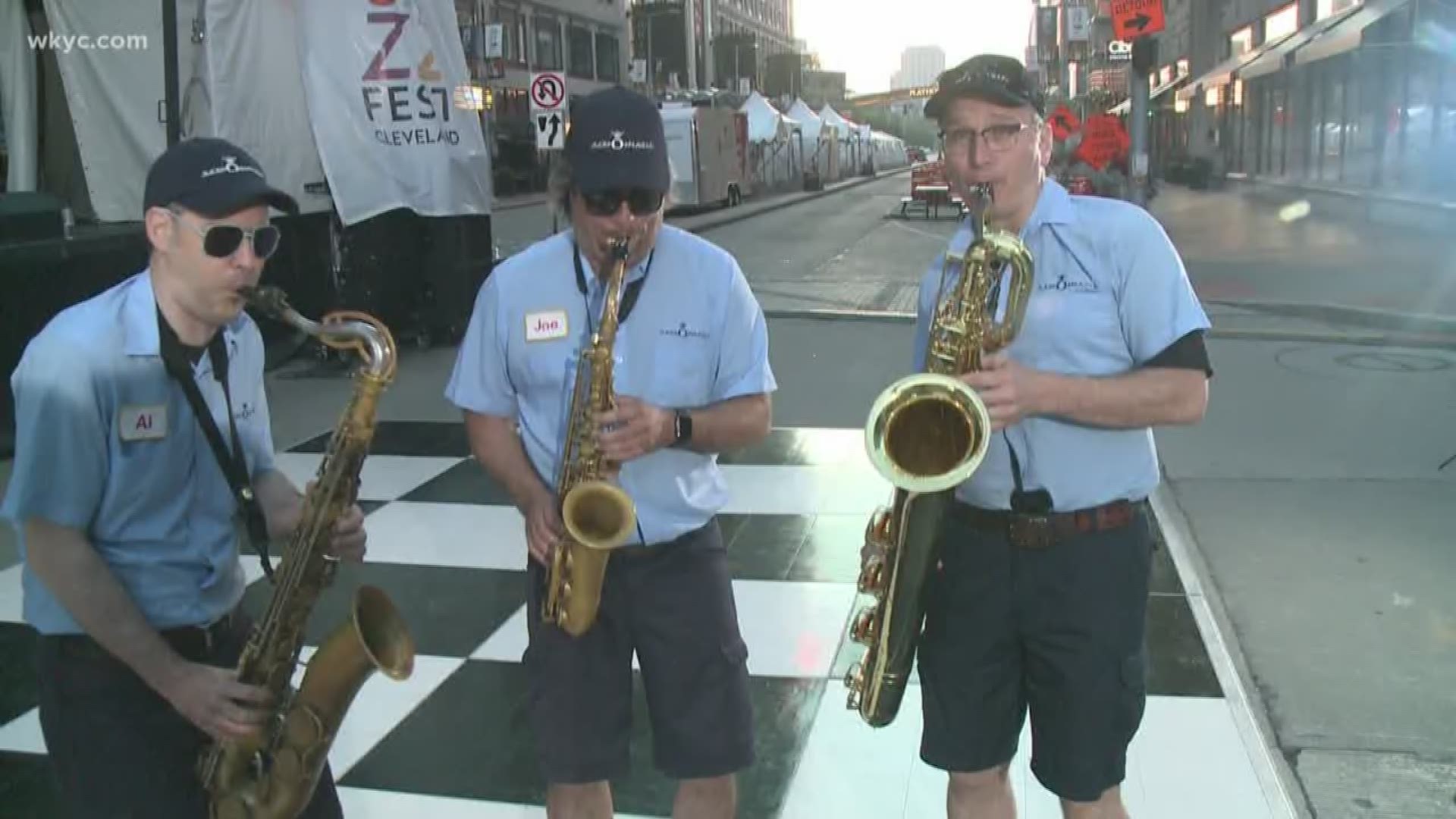 Tri-C Jazz Fest has kicked off at Cleveland's Playhouse Square. The event will celebrate jazz music all weekend.