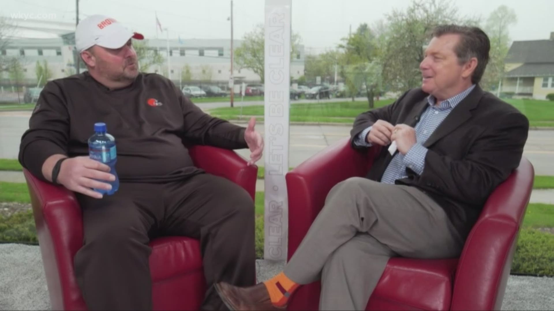 Let's Be Clear: Jim Donovan sits down with Cleveland Browns GM John Dorsey, head coach Freddie Kitchens