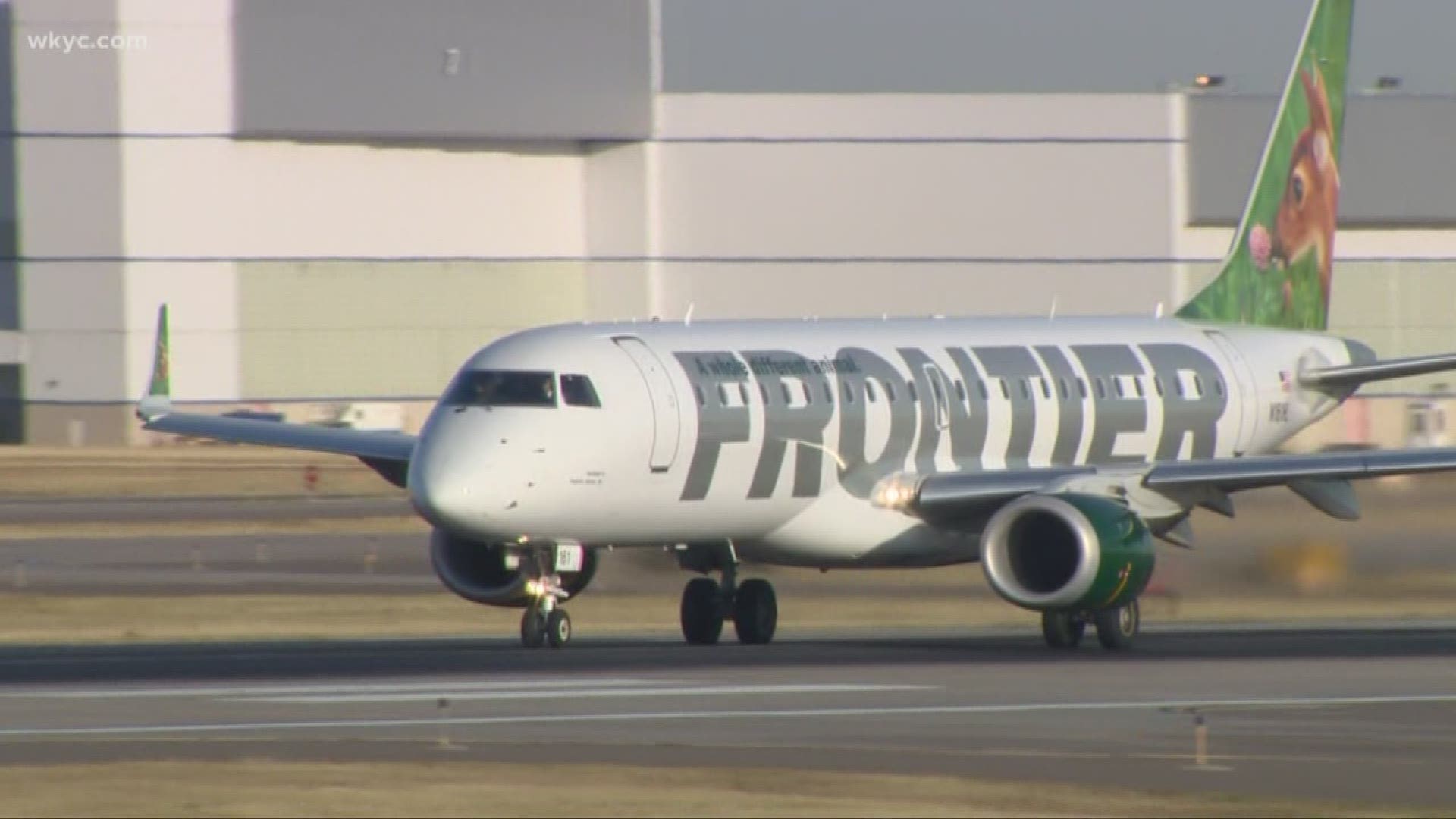 Frontier Airlines adds Florida routes from Cleveland Hopkins Airport