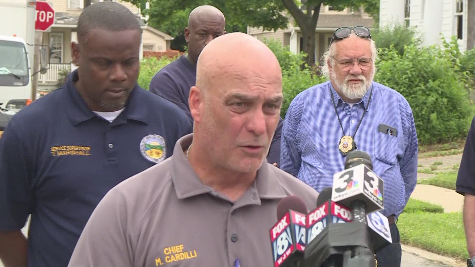 June 11, 2018: Authorities held a press conference to discuss new information connected to the deadly East Cleveland house explosion.