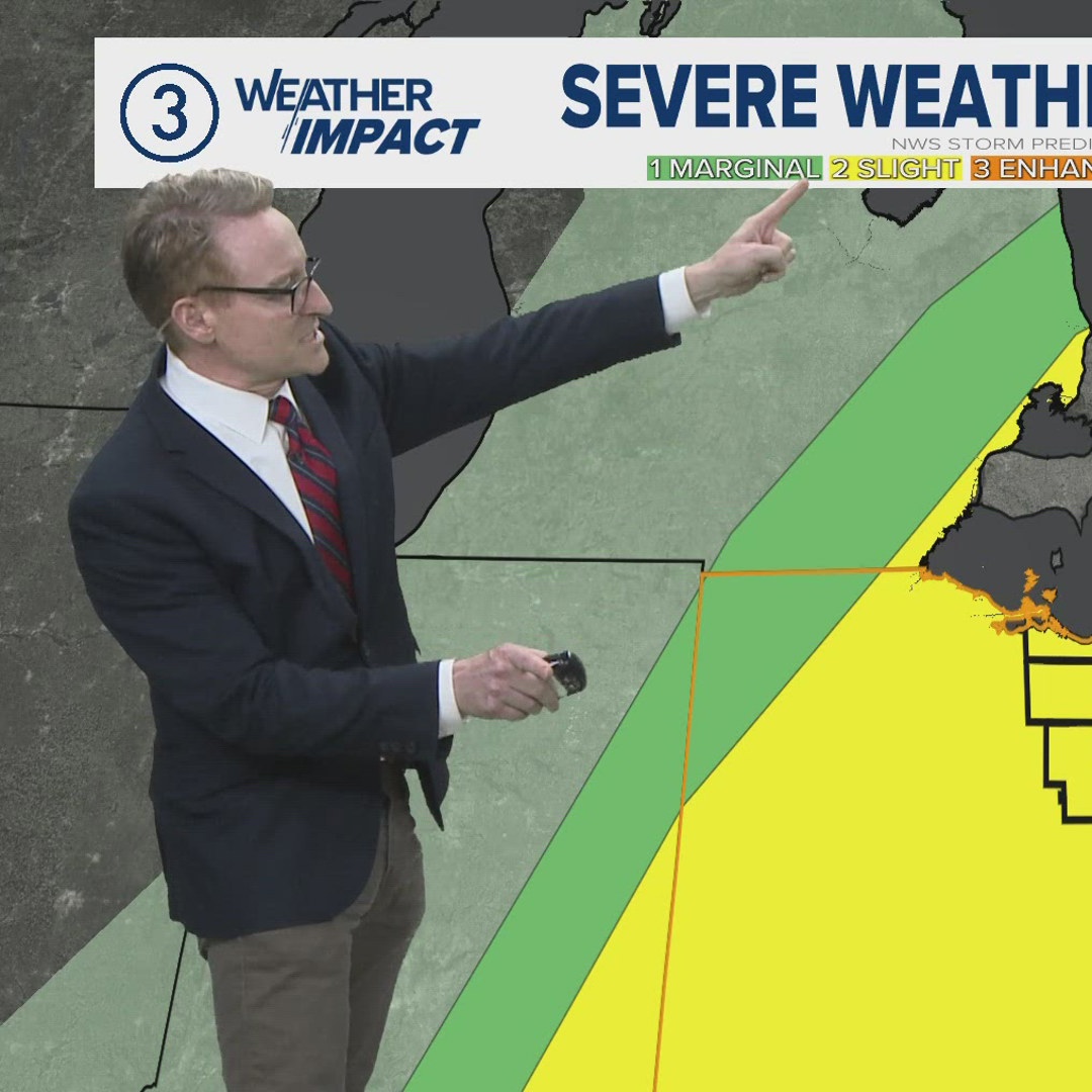 Weather Impact Alert: Heavy rain and strong storms later today in ...
