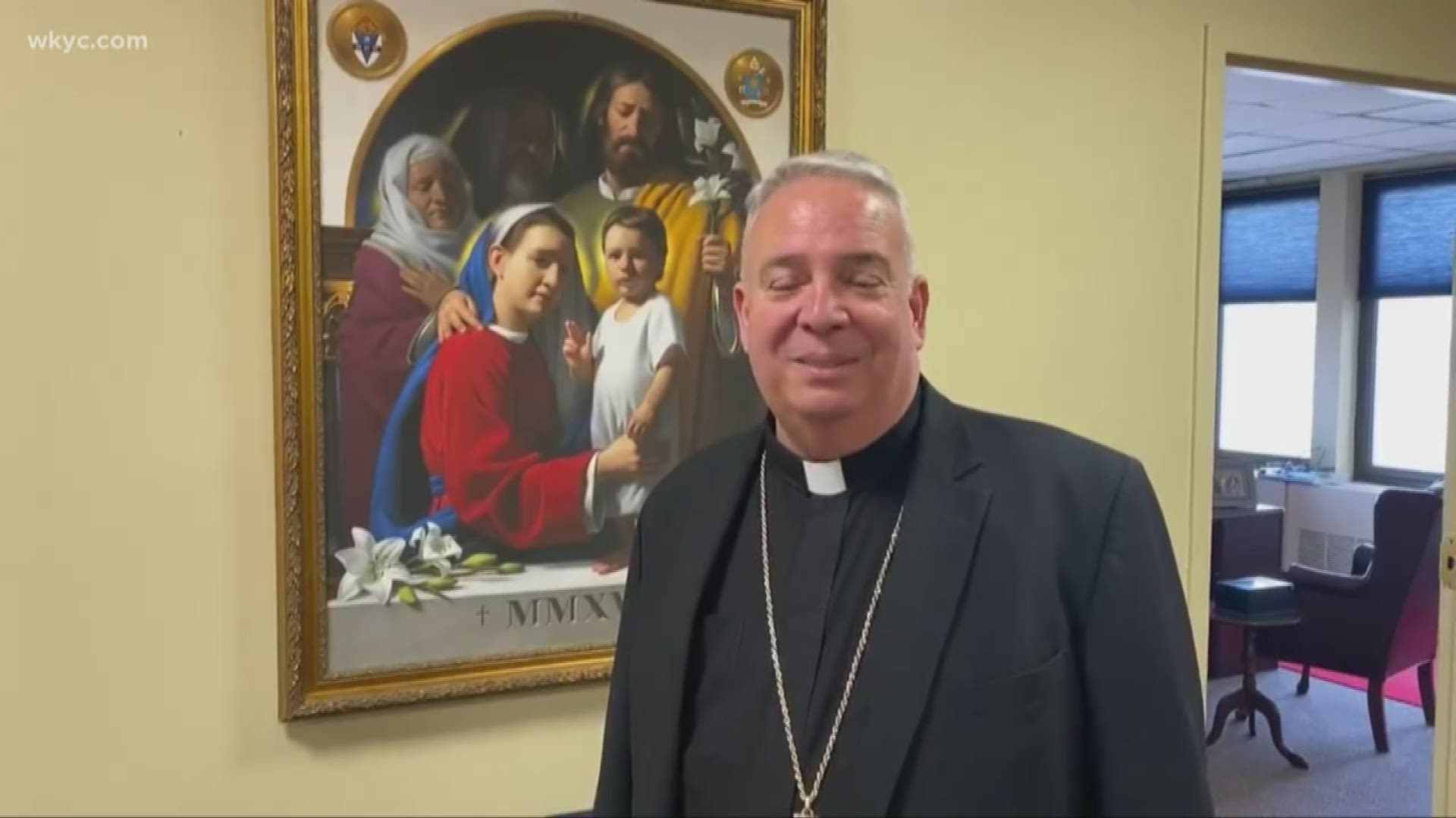 On the day before he ends his time with the Catholic Diocese of Cleveland, Bishop Nelson Perez sent a special message back to Northeast Ohio.