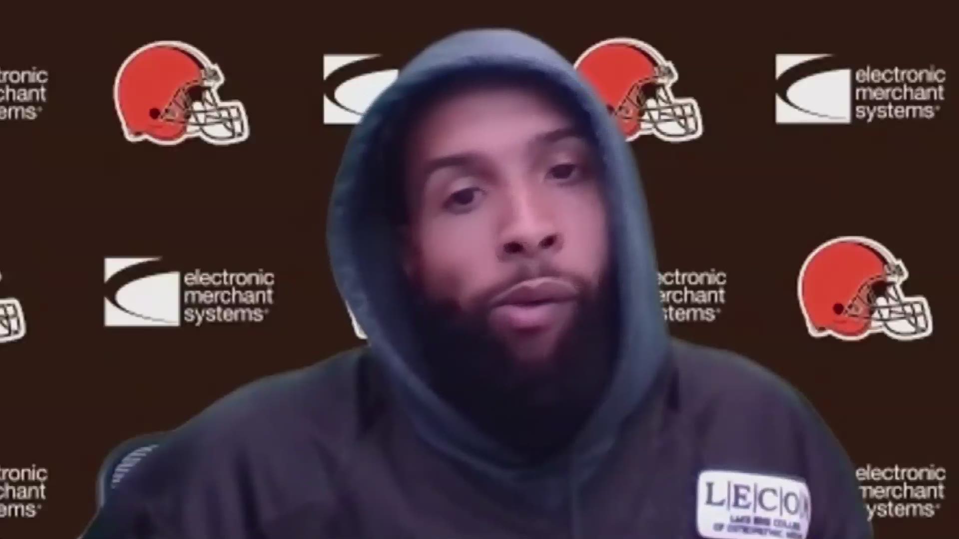 Last Sunday, Odell was seen on the sidelines yelling at his teammates. Odell said he was mad because they were losing and that he was taken out of the game.