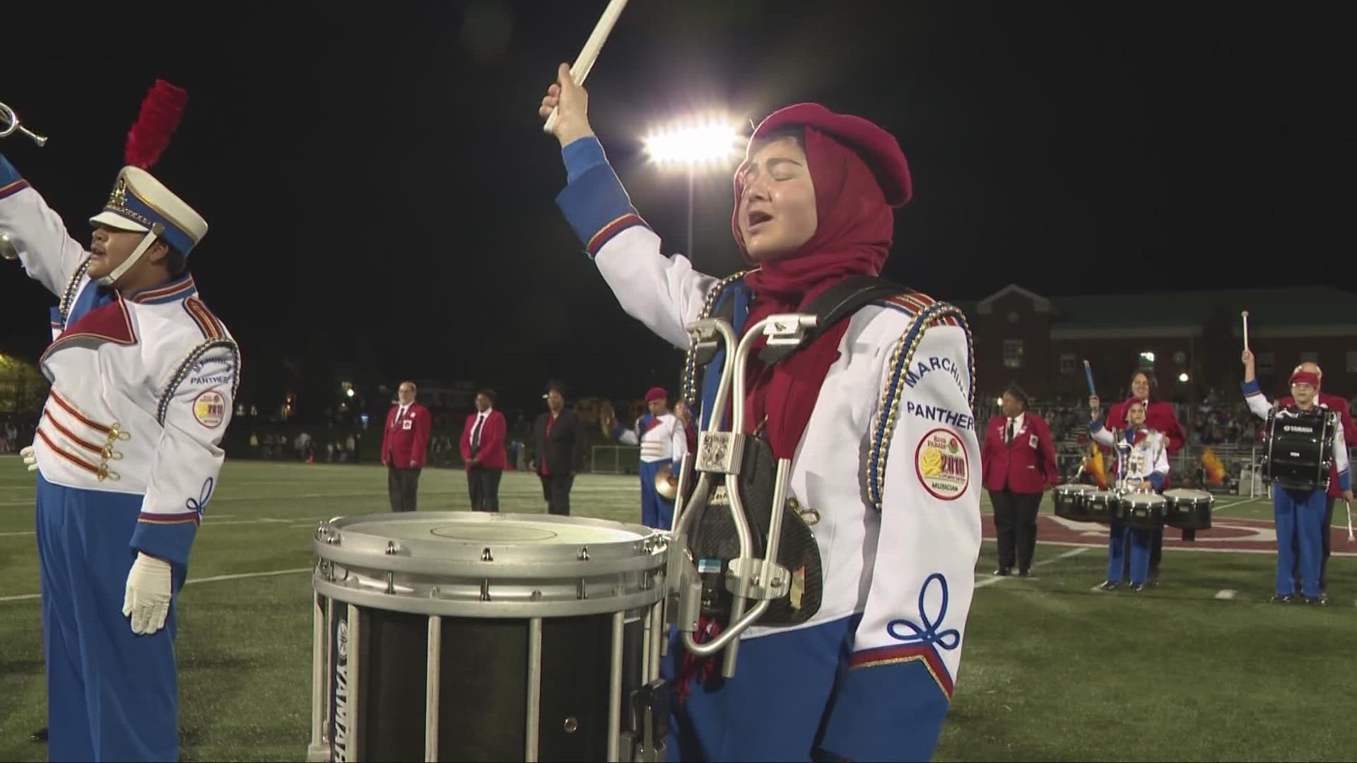 As the Ohio State Buckeyes gear up to take on Michigan, 3News takes a look at another marching band from Columbus with a special meaning.