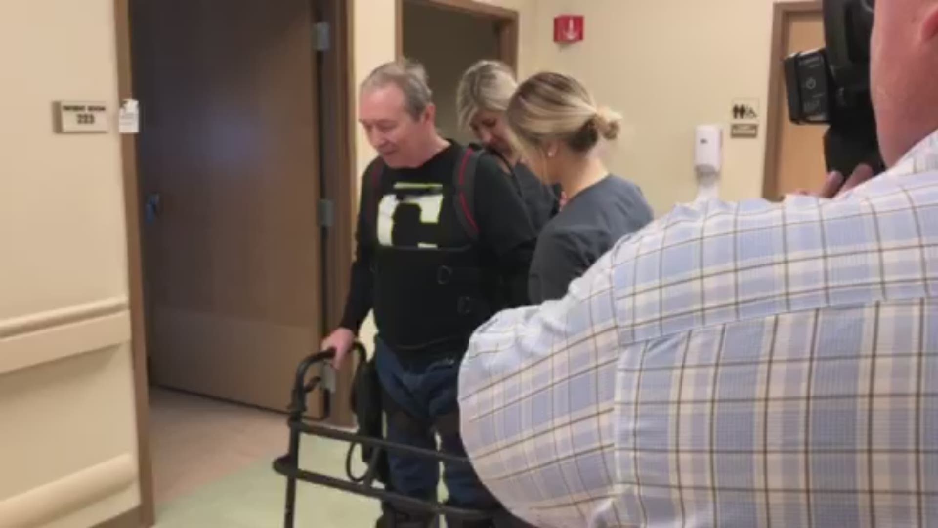 UH Rehabilitation Hospitals using bionic robot