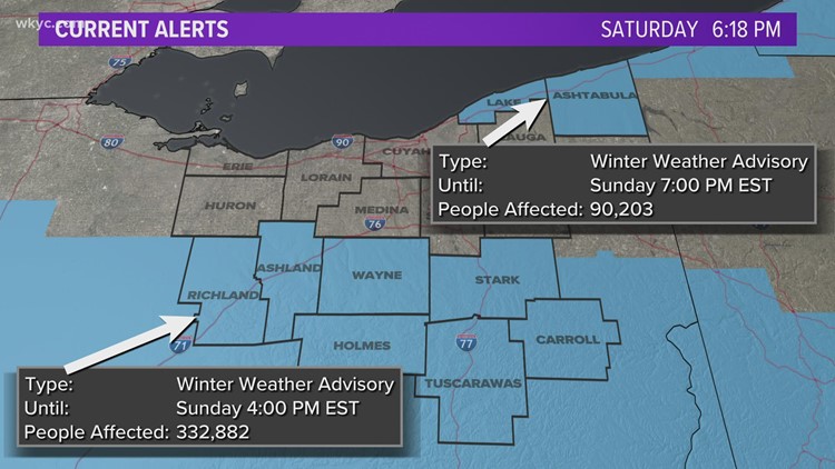 FORECAST | Widespread Accumulating Snow Today