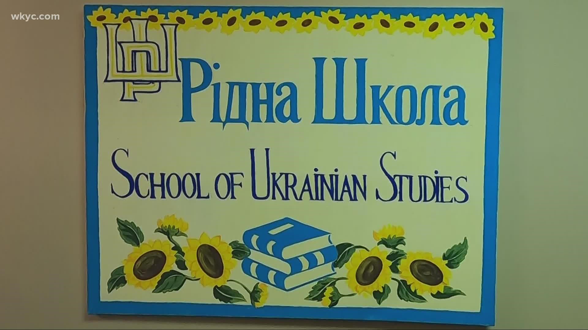 Students young and old at Ridna Shkola, the Cleveland School of Ukrainian Studies, are devastated by what they’re seeing.
