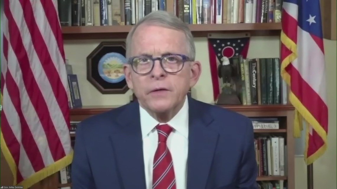 Ohio Gov. Mike DeWine shares optimistic COVID outlook in interview with 3News' Maureen Kyle as cases and hospitalizations surge