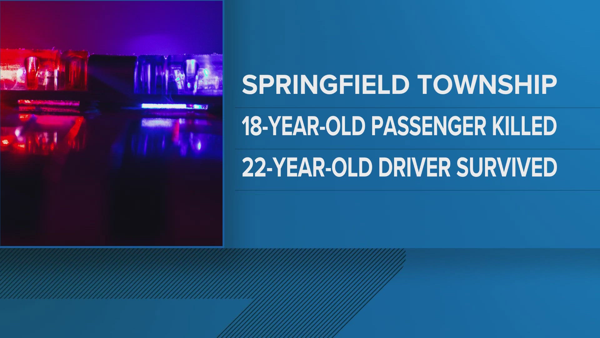 The OSHP says 'alcohol and/or drugs appear to be a factor of the crash. Neither the driver nor the passenger was wearing their seatbelt at the time of the crash.'