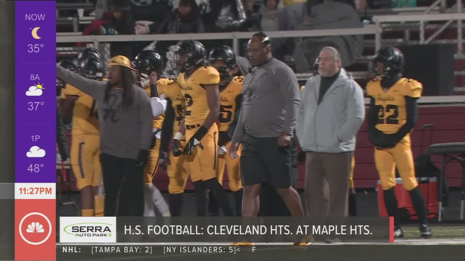 Cleveland Heights defeated Maple Heights on Friday, 21-12, to clinch its first playoff berth since 2015.