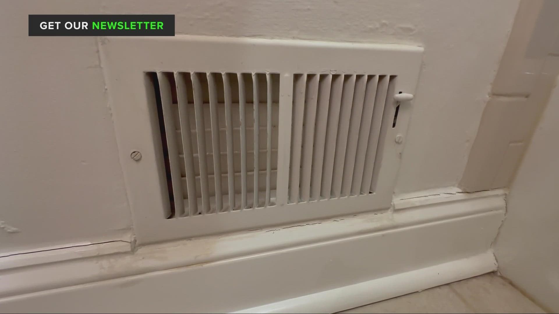 Closing ac vents in 2024 unused rooms