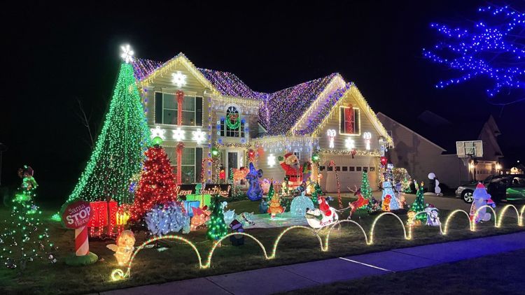 PHOTOS | Christmas displays: 3News' viewers share their holiday lights