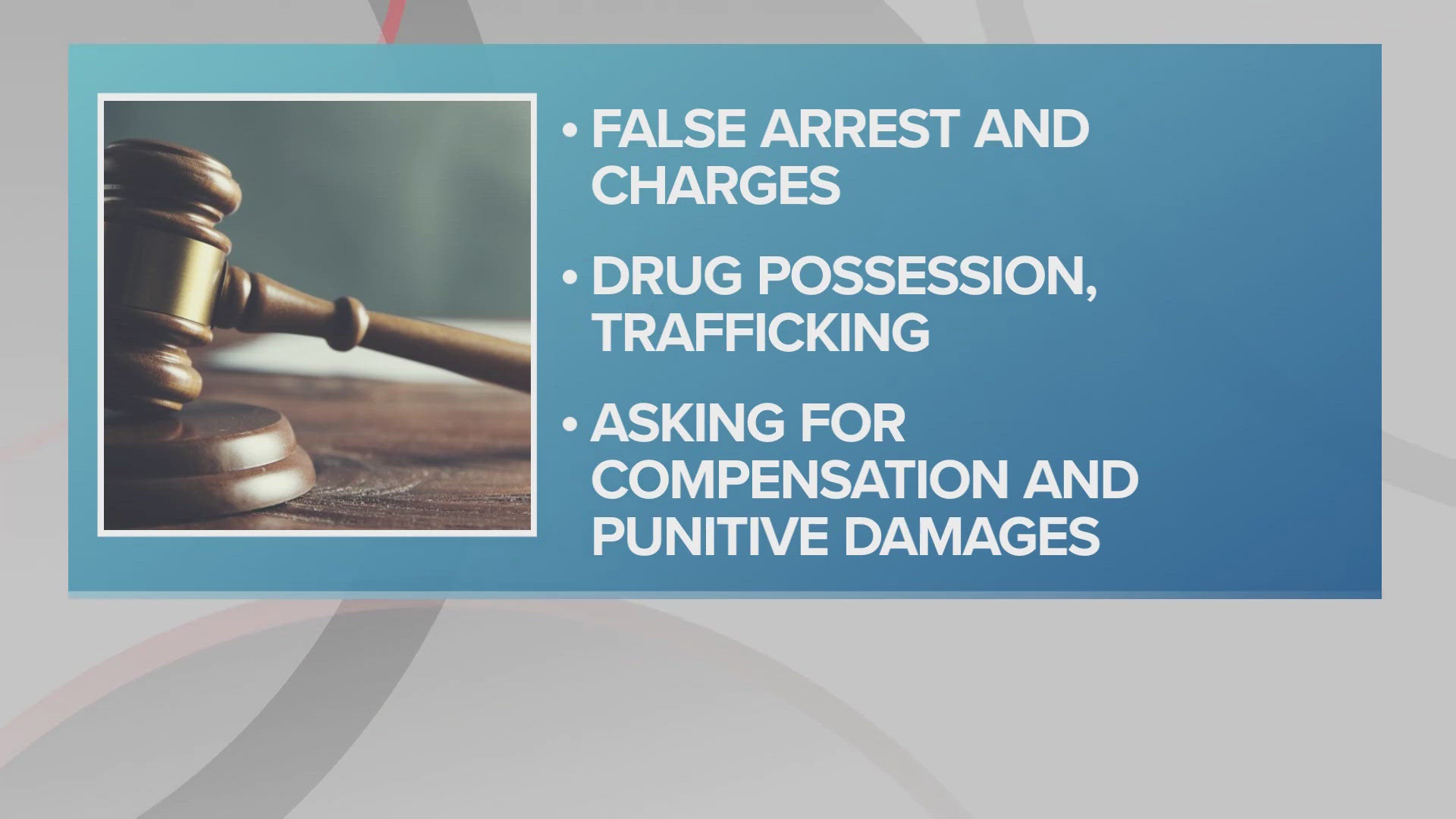 In the suit, two Ravenna men allege they lost their jobs after the sheriff's deputies created 'false evidence' to jail the men on cocaine charges in August 2023.