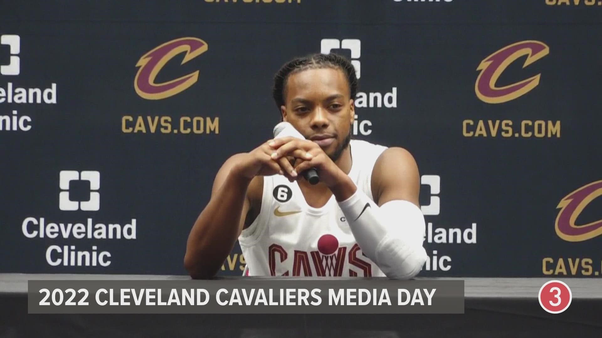 “I love Cleveland. Cleveland is home for me. I’ve been telling all y’all that since I got here.”  Darius Garland discusses his contract extension.