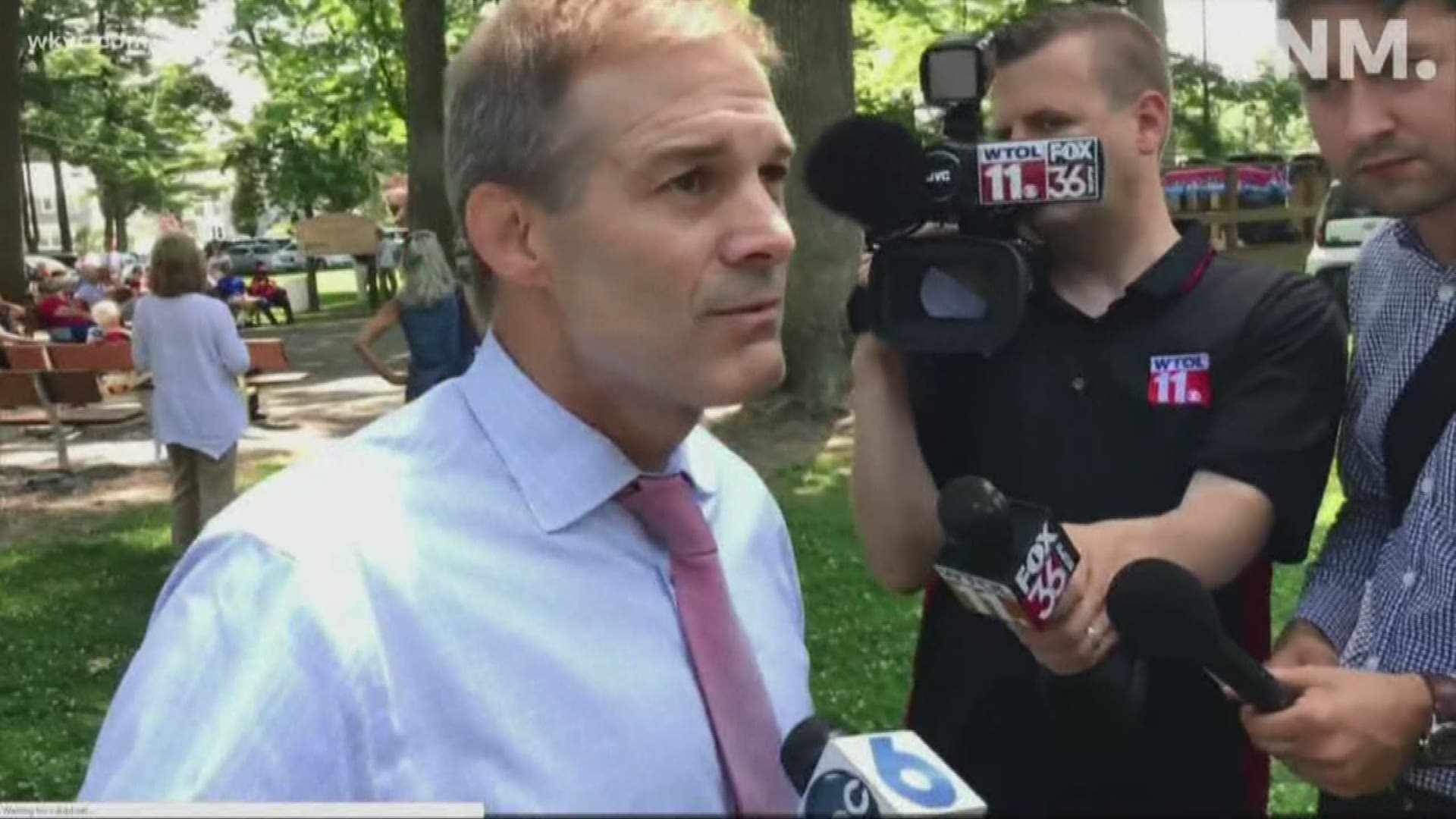 Rep. Jim Jordan denies allegations he covered up sexual abuse at Ohio State