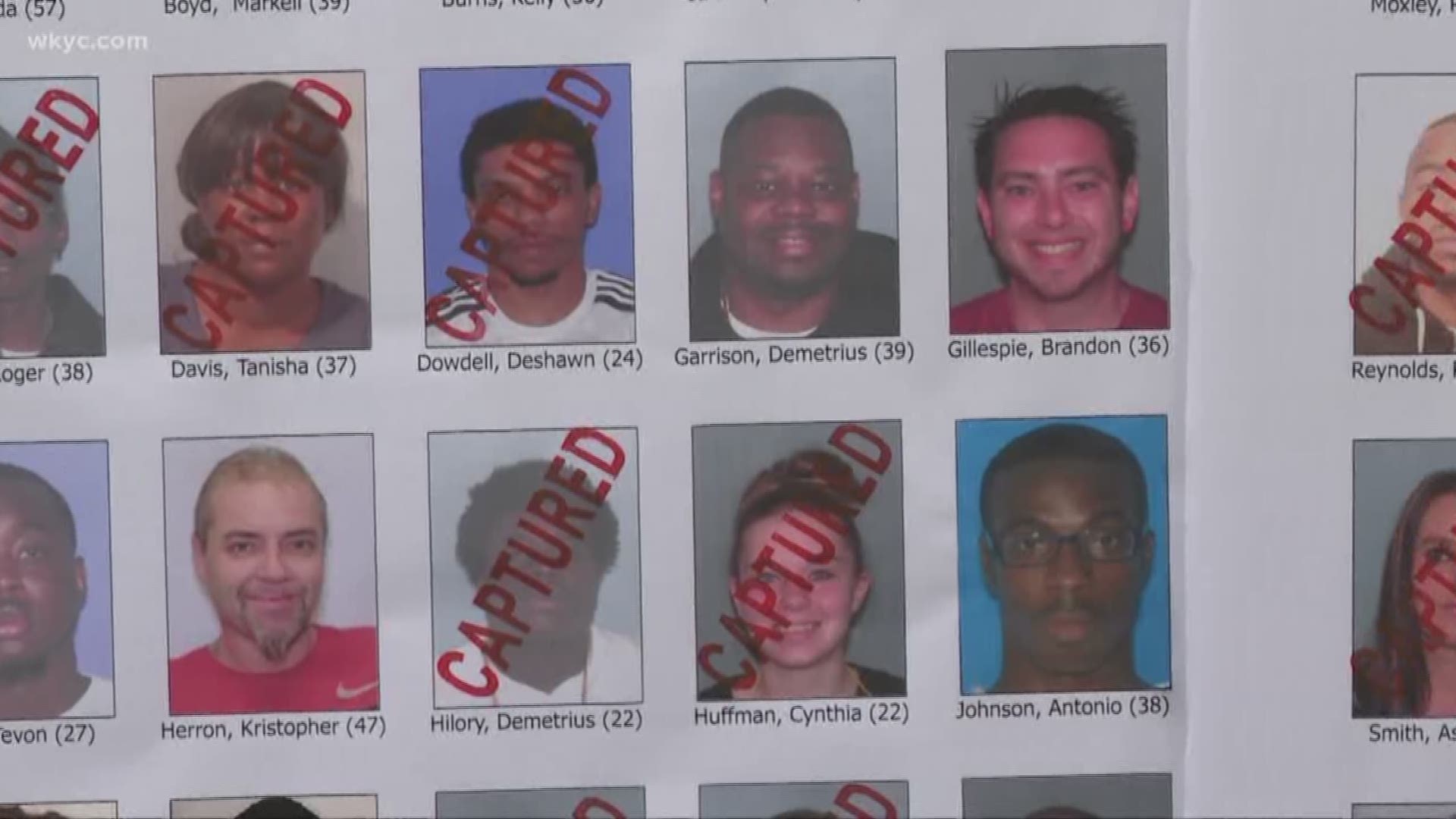 Dozens captured in alleged Mansfield drug trafficking