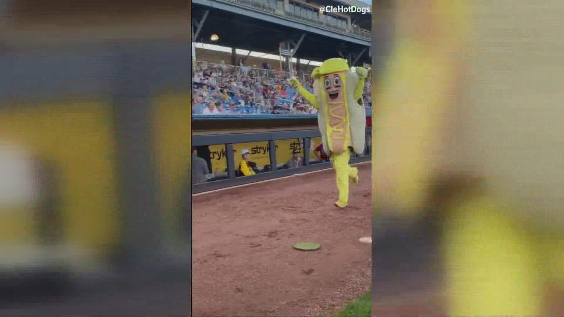 Like many of the best redemption stories in sports, The Cleveland Guardians' racing hot dog Mustard took the first step forward after hitting rock bottom.