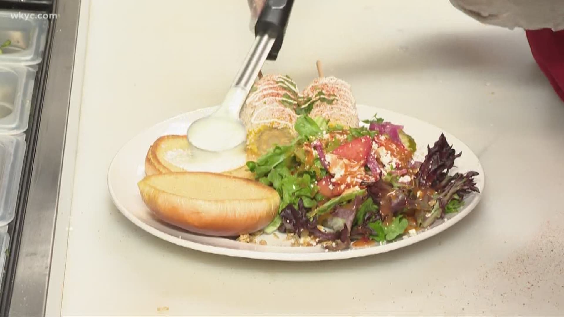 Jan. 22, 2019: Hungry? You will be! WKYC's Jasmine Monroe takes us on a tour of what the new Ohio City Galley is all about.