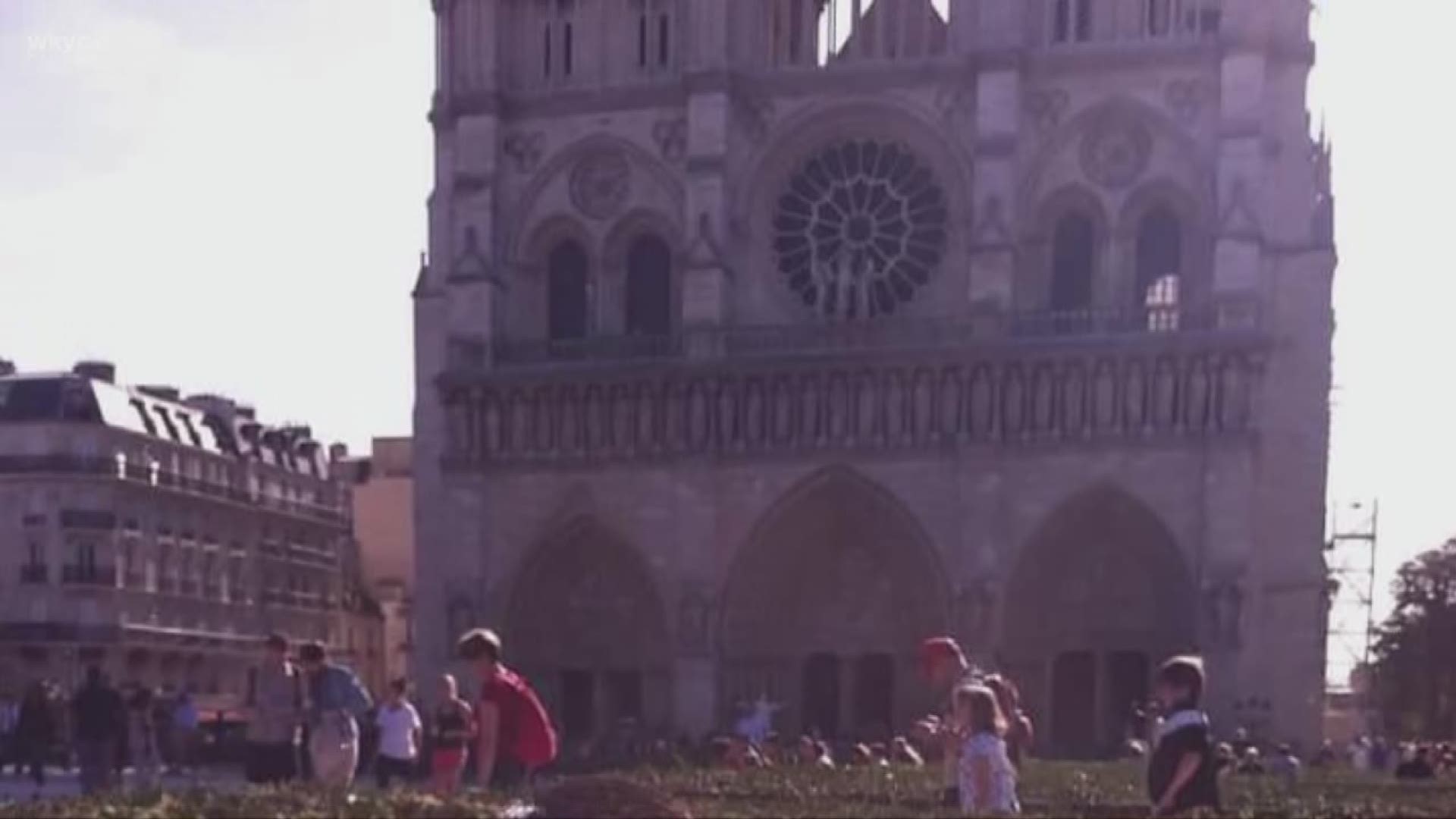 April 16, 2019: 'Breathtaking.' That's how Channel 3's Maureen Kyle explains her experience after visiting the historic Notre Dame cathedral.