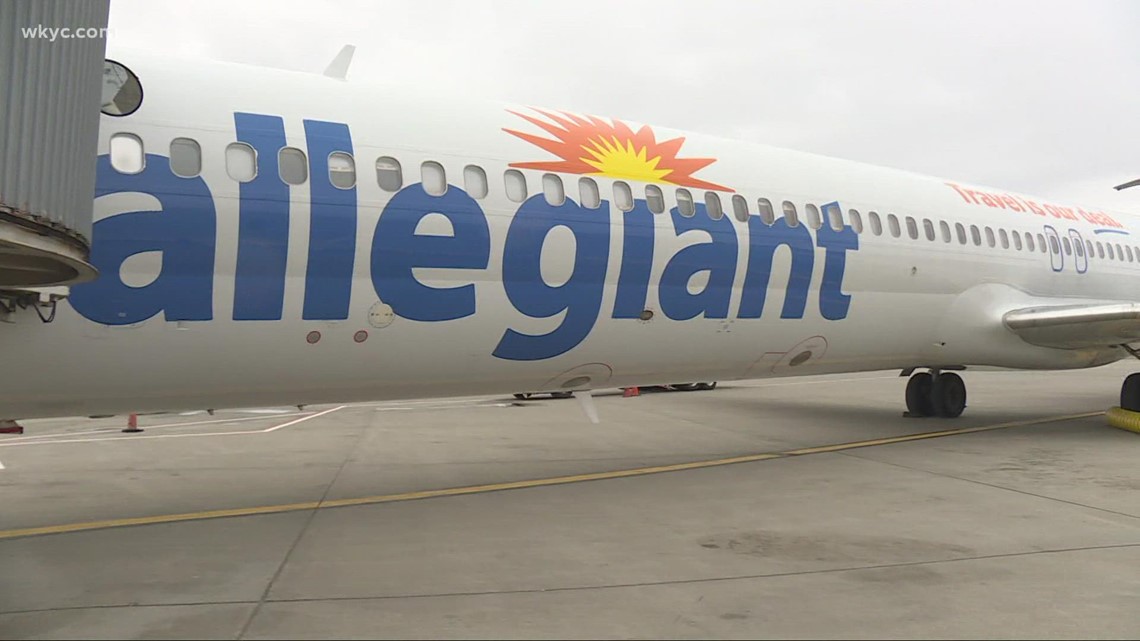 Allegiant Air announces new nonstop service for Akron-Canton Airport after leaving Cleveland Hopkins