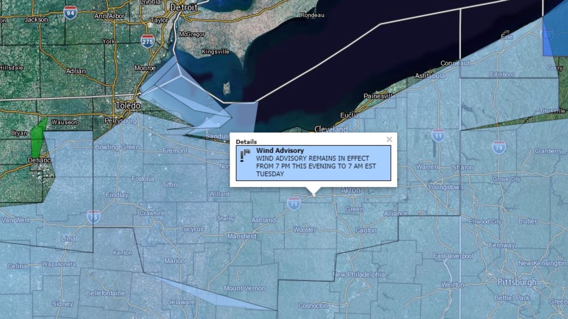 Wind Advisory issued for portions of northern Ohio | wkyc.com