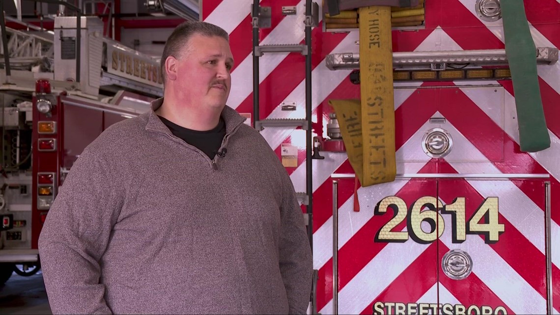 Streetsboro firefighter on surviving cardiac arrest: 'The outpouring, it's been really incredible'