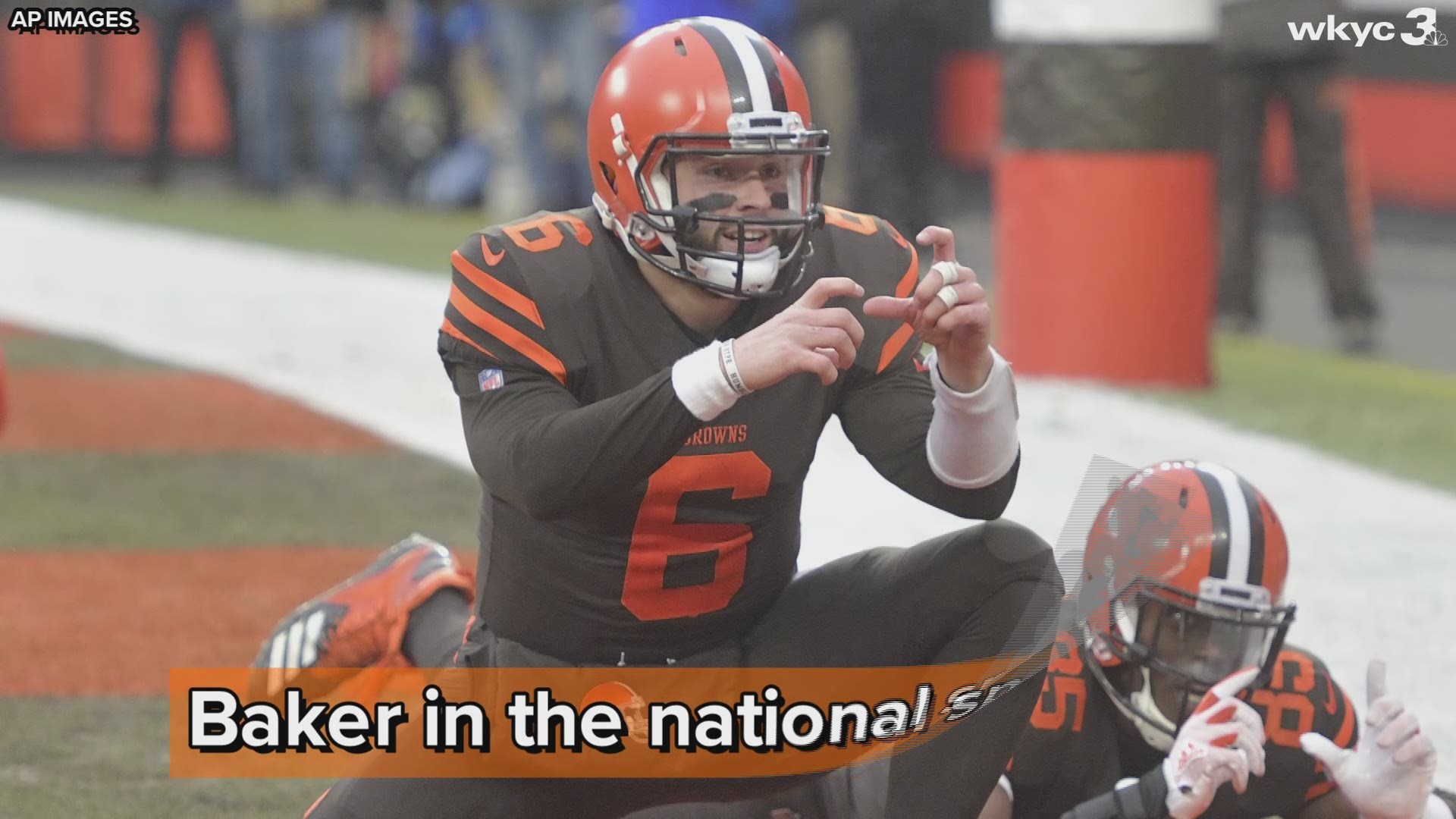 Baker in the national spotlight again!  Cleveland Browns quarterback Baker Mayfield will serve as the special guest of Monday's episode of 'Straight Up Steve Austin' on the USA Network.