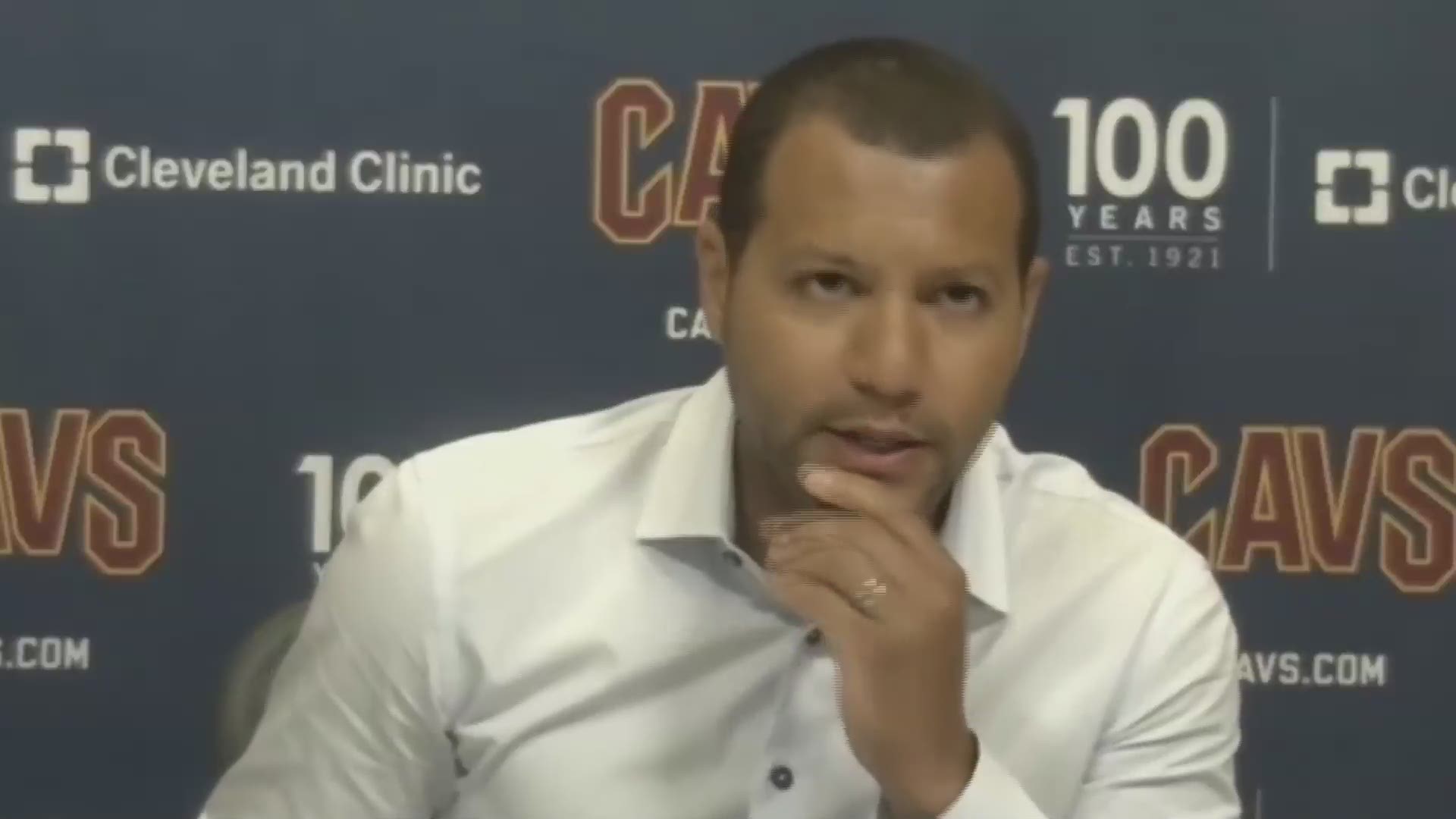 Cleveland Cavaliers' General Manager Koby Altman is excited and optimistic about the team's future.