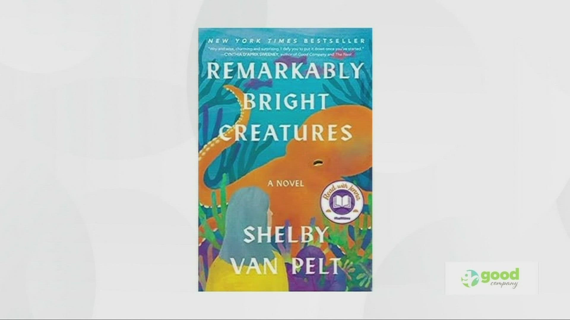 Hollie introduces us to October's book, Remarkably Bright Creatures by Shelby Van Pelt.