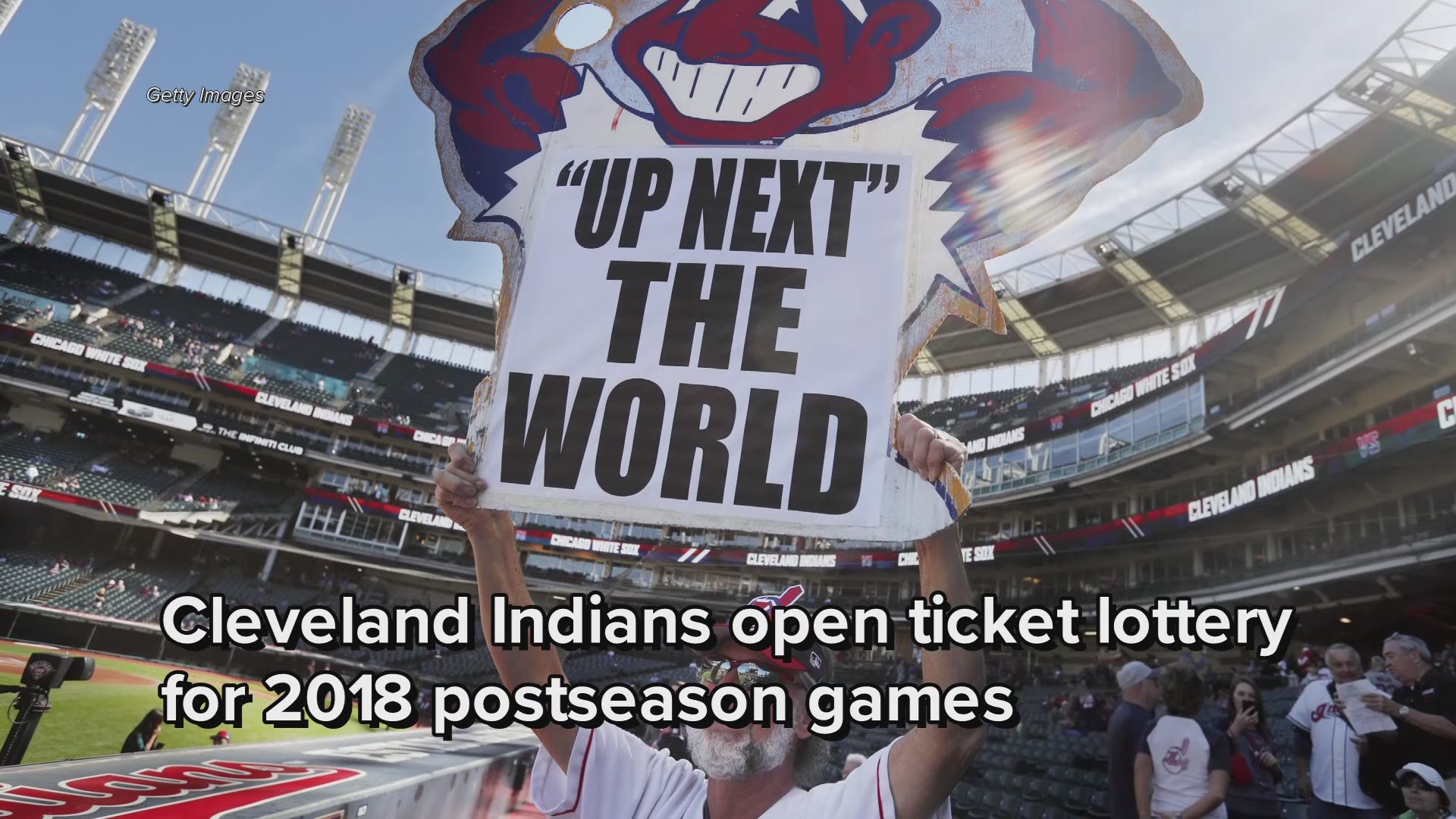 Cleveland Indians open ticket lottery for 2018 postseason games