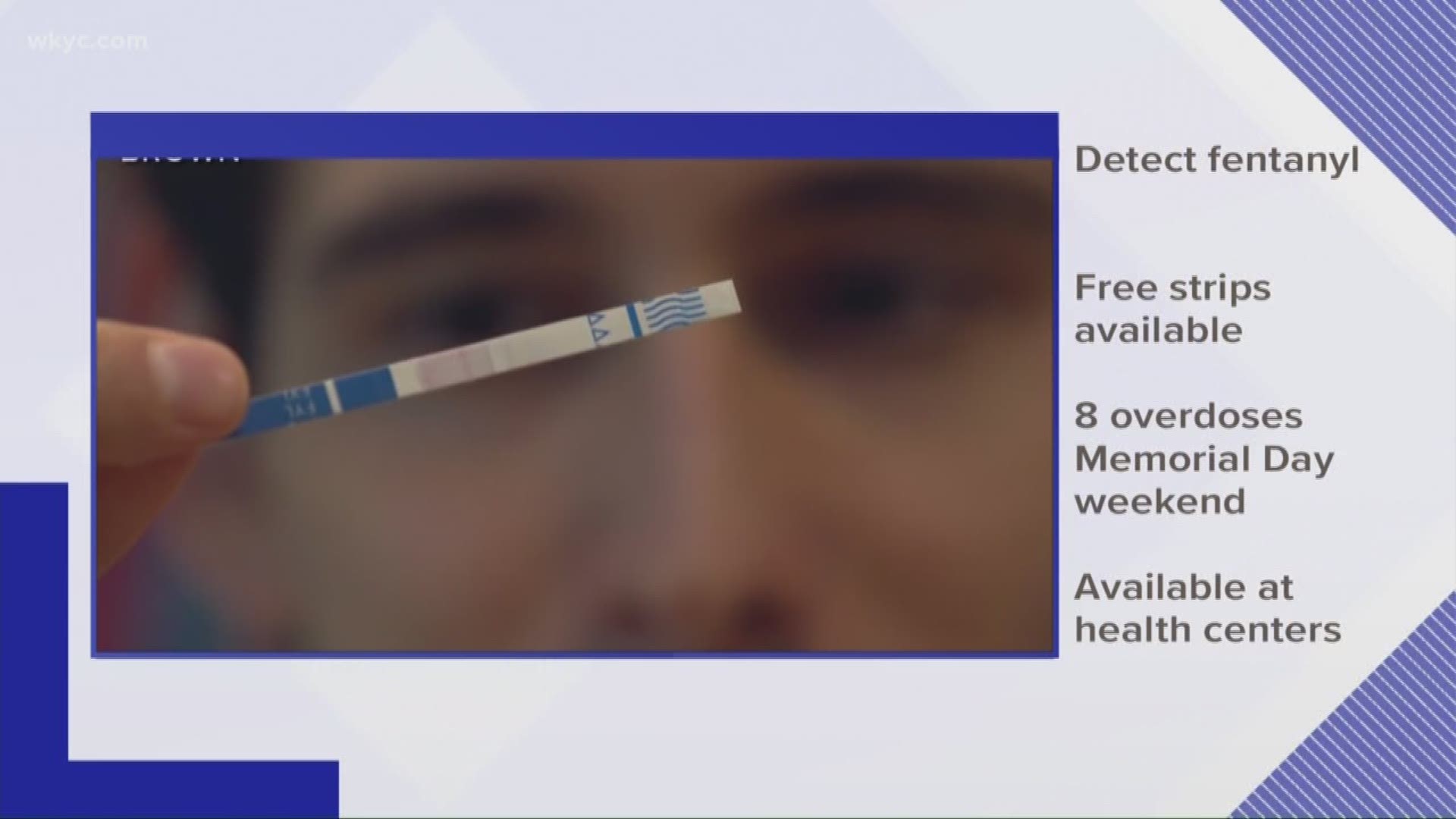 Cuyahoga County offering free drug test strips