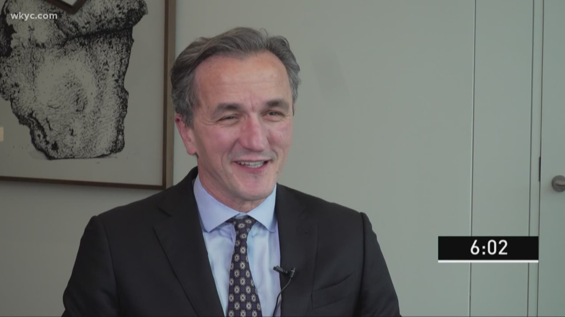 On this episode of 7 Minutes, WKYC's Russ Mitchell sits down with Cleveland Clinic President and CEO Tomislav Mihaljevic