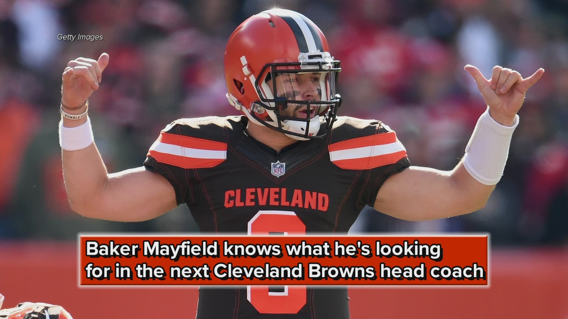 Baker Mayfield discusses what he's looking for in the next Cleveland Browns head coach