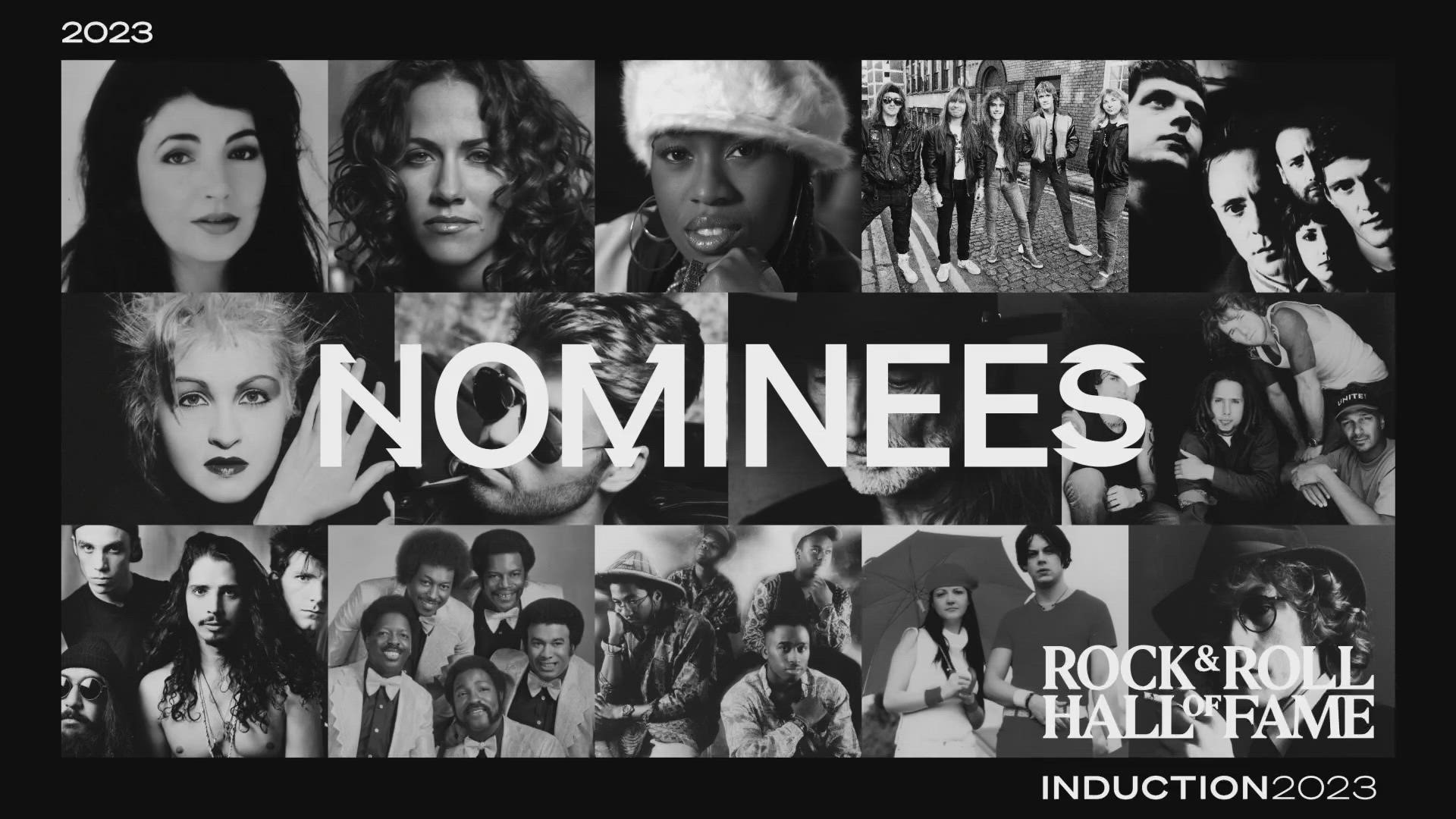 The list features eight first-time nominees, which include Missy Elliott, Willie Nelson, George Michael, The White Stripes, Sheryl Crow, Cyndi Lauper and more.