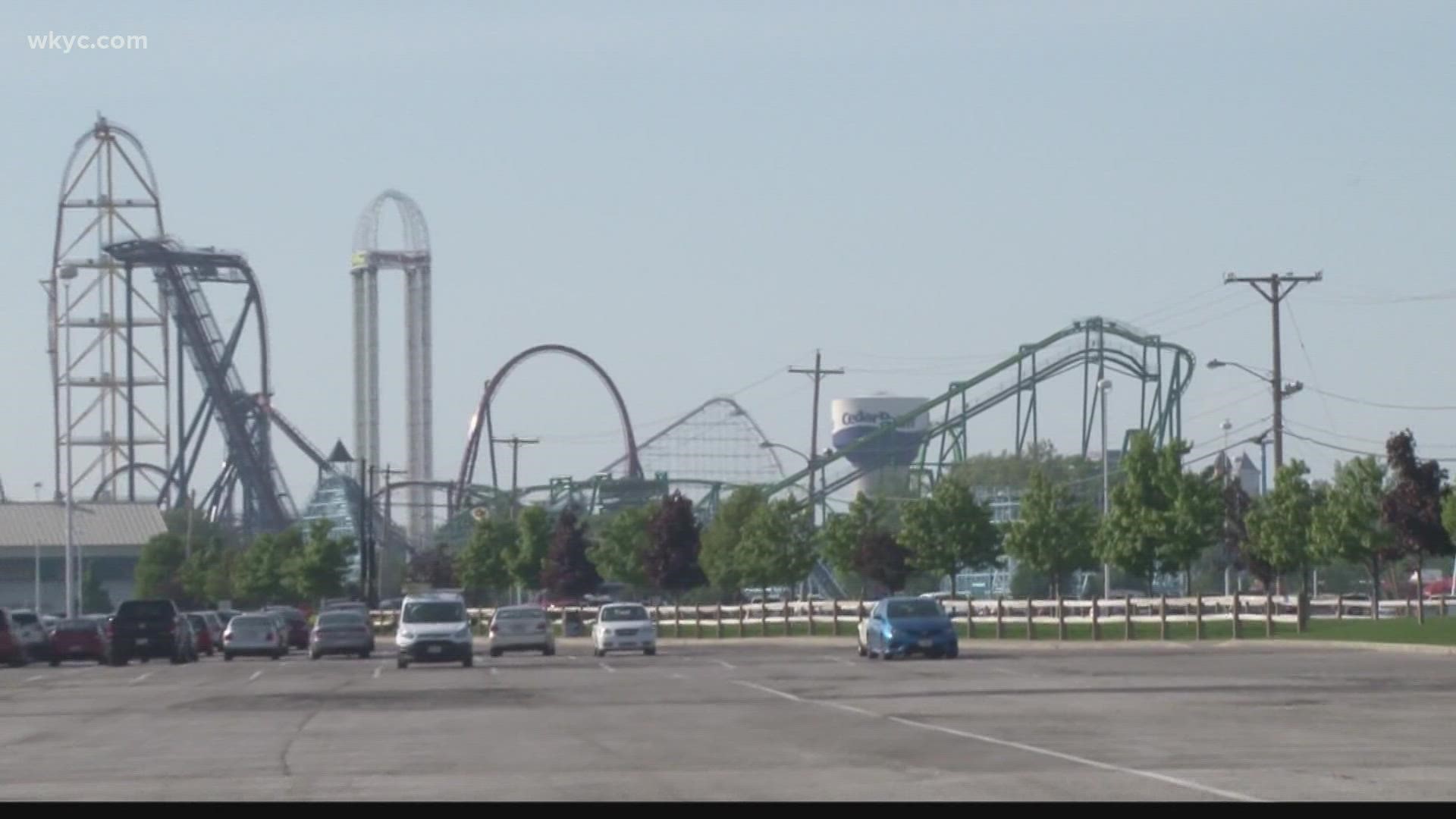 After an accident at Cedar Point Sunday afternoon, several eyewitnesses are coming forward to recount the tragic incident in which a "small metal object" fell.