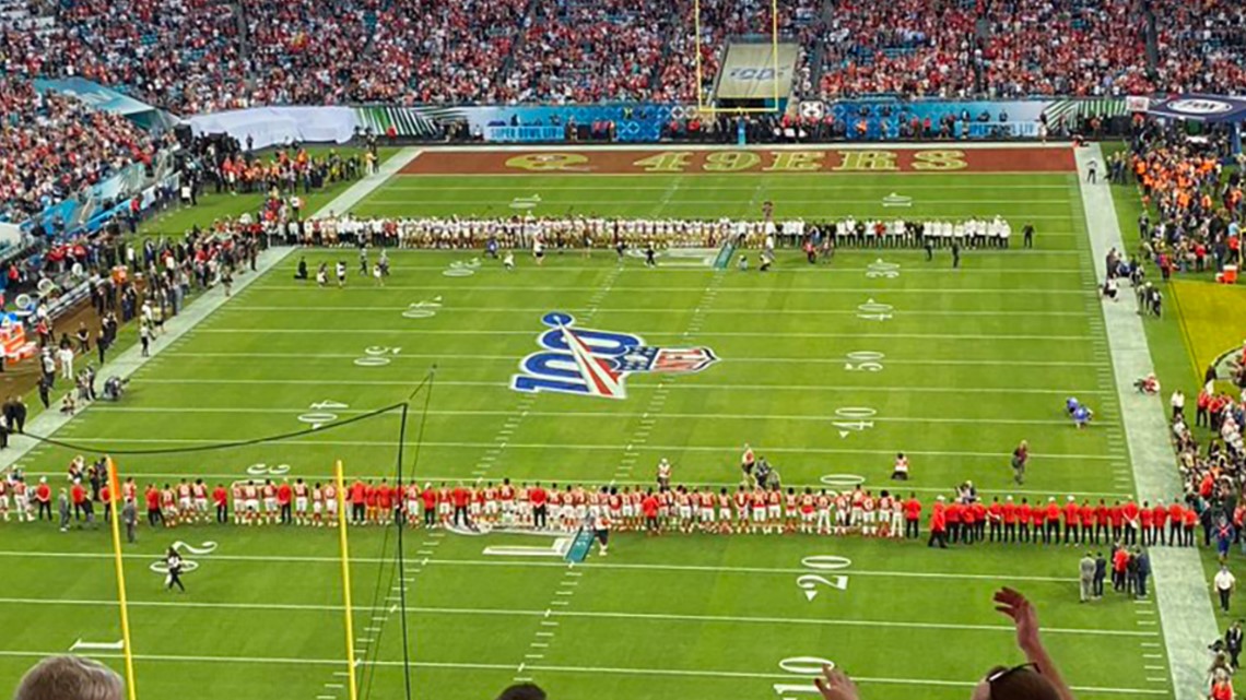 Super Bowl teams honor Kobe Bryant by lining up at 24-yard line