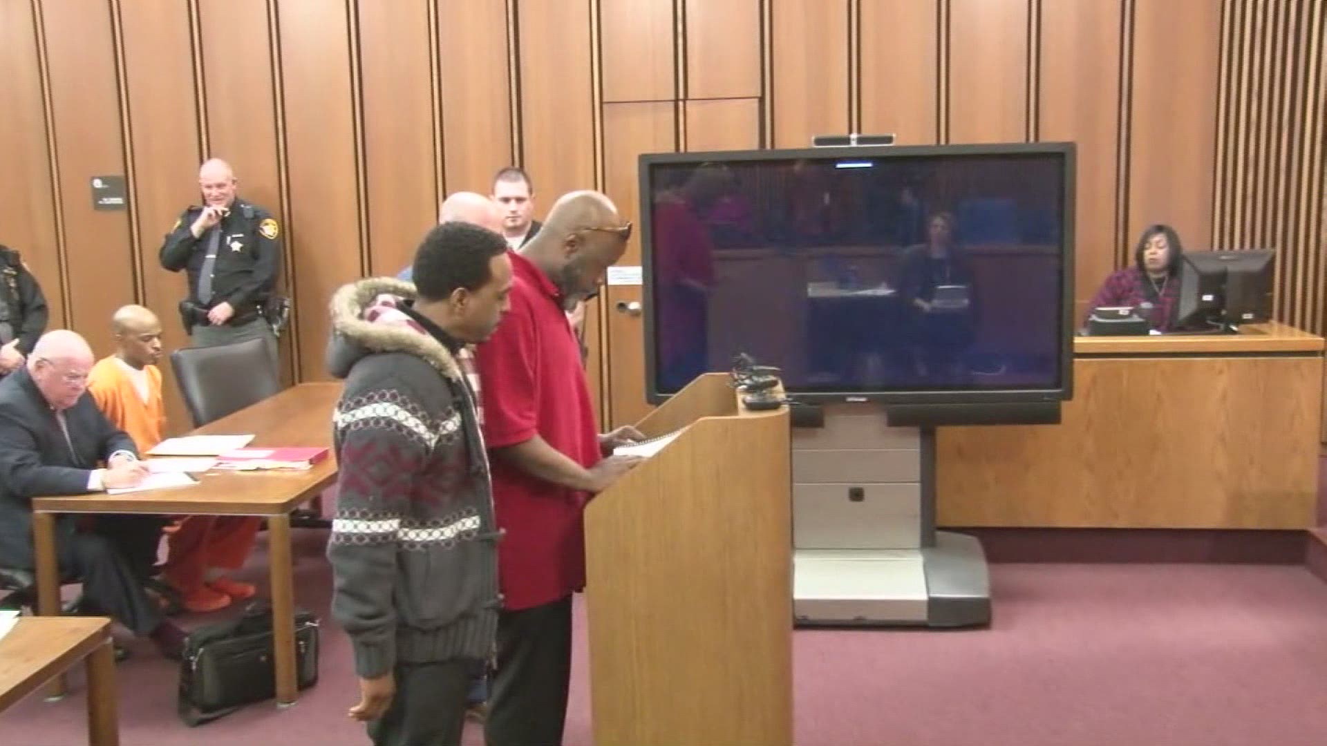 Tierra Bryant's father read an emotional statement prior to her killer's sentencing.