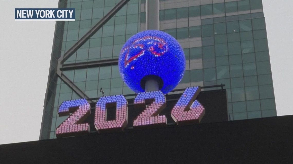 What will the weather look like at Times Square's New Year's Eve celebration?